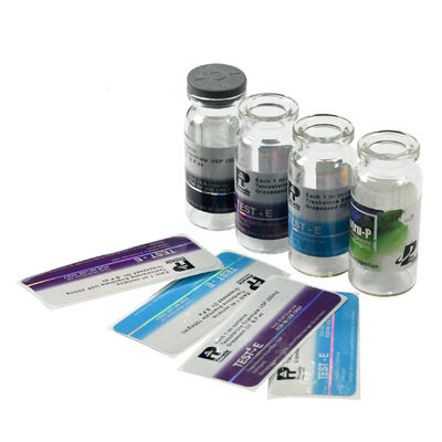 لاصق قوي 25x60mm الهولوغرام 10 مل فيال تسميات ل Primobolan 100mg / Ml