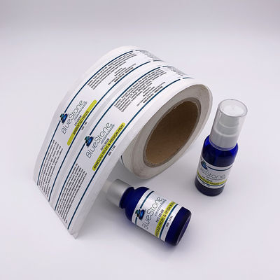 ملصق فينيل PVC مقاوم للحرارة 3.5x7.6 سم 30 مل تسميات زجاجة قطارة
