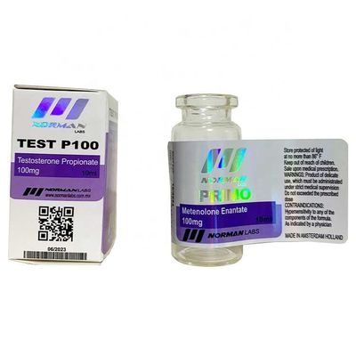 مكافحة وهمية التصوير المجسم الفينيل 10ml قارورة تسميات CMYK اللون للأدوية