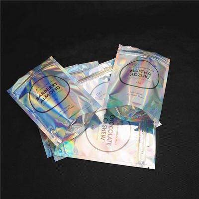 طباعة أوفست كيس رقائق الألومنيوم Ziplock القابل للإغلاق لتغليف المواد الغذائية