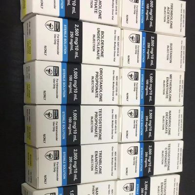 العلامة التجارية المخصصة Hilma Biocare 300gsm كرتون 10 مل مربعات الورق مع الملصقات المتطابقة ، النشرات