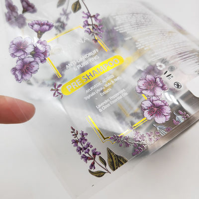 ملصق زجاجة مقاوم للماء ISO8317 ، ملصقات BOPP واضحة مقاومة للتآكل